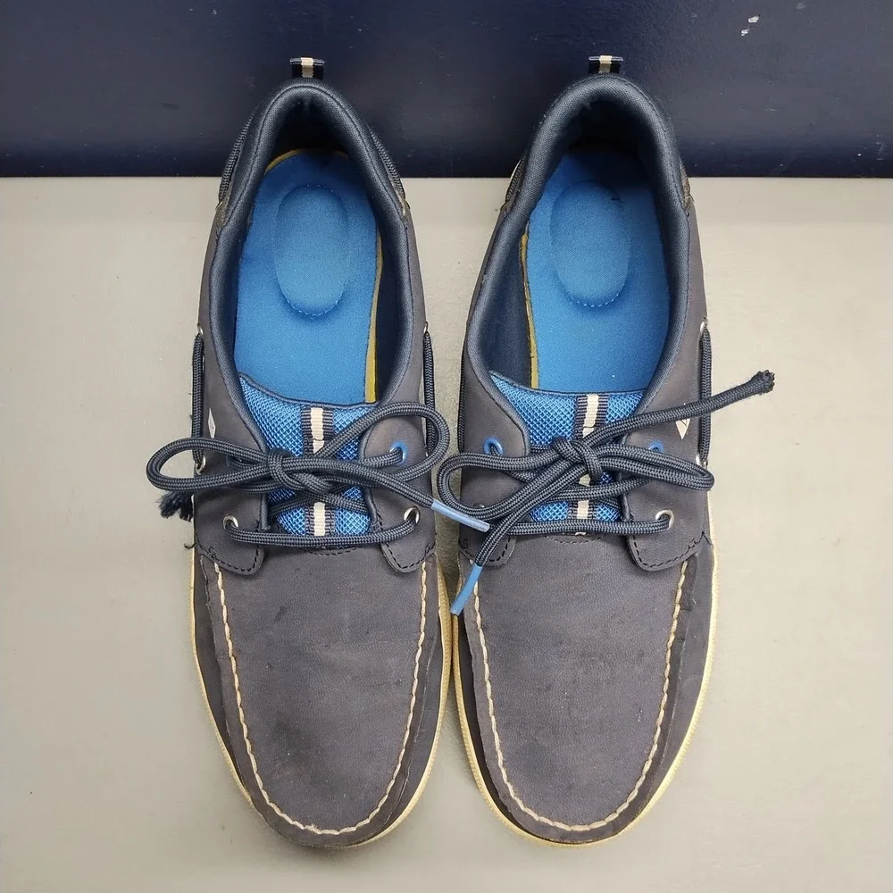 Sperry Fairwater Plushwave Boat Shoes Mens US Size 6.5M Multi Synthetic Lace Up